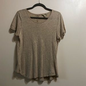 Lucky Brand Tan Tee